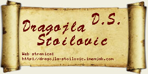 Dragojla Stoilović vizit kartica